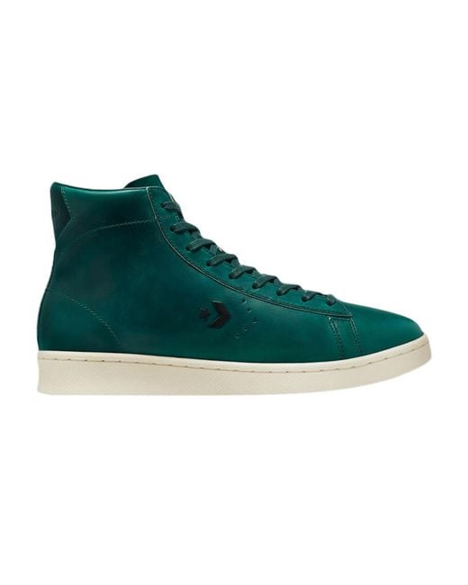Converse Horween Leather Pro Leather High 'lyons Blue' in Green for Men |