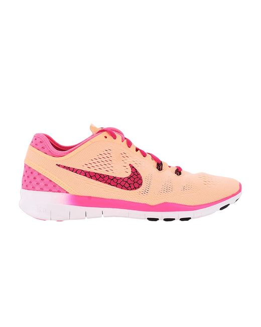 Nike Free 5.0 Tr Fit 5 Breathe 'sunset Glow' in Pink | Lyst
