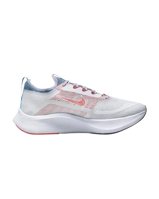 Nike Zoom Fly 4 'white Team Orange Lilac' in Blue | Lyst