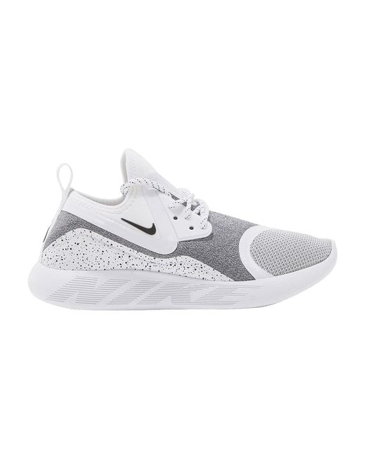 Ocurrencia Asombro Rascacielos Nike Lunarcharge Essential 'white Black' in Gray | Lyst