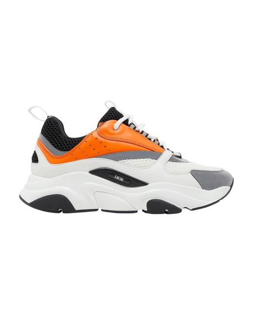 Dior B22 'white Orange' for Men Lyst