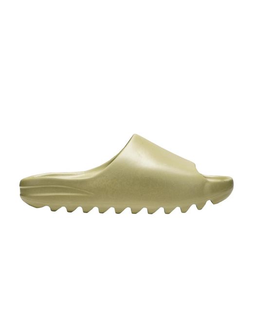 adidas Yeezy Slides in Tan (Green) for Men - Lyst