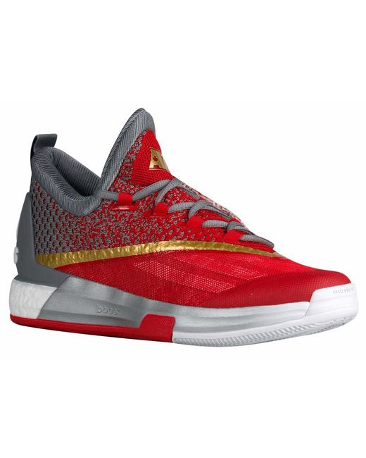 adidas Crazylight Boost 2.5 Low 'andrew Wiggins' in Red for Men | Lyst