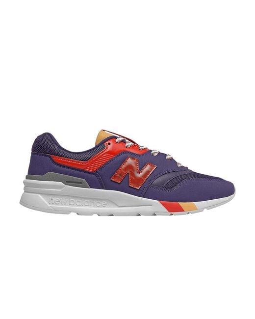 New Balance 997h 'virtual Violet Velocity Red' in Blue for Men | Lyst