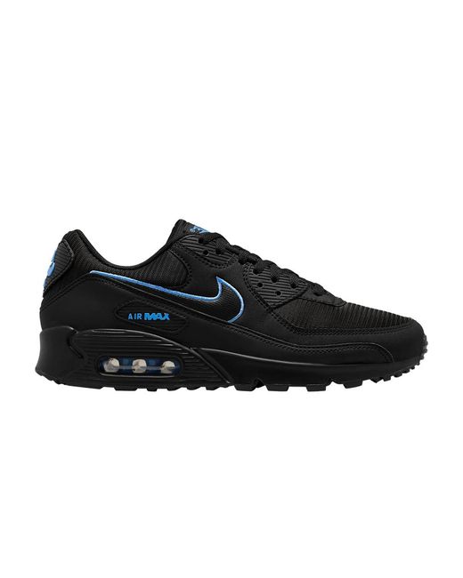 blue and black air max 90