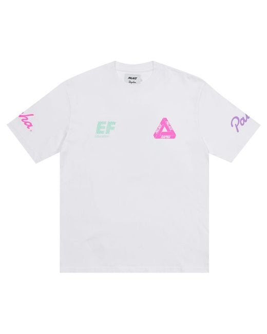 Palace X Rapha Ef Education First T-shirt 'white' for Men