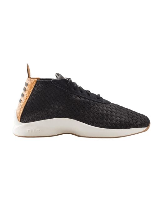 nike air woven boot black
