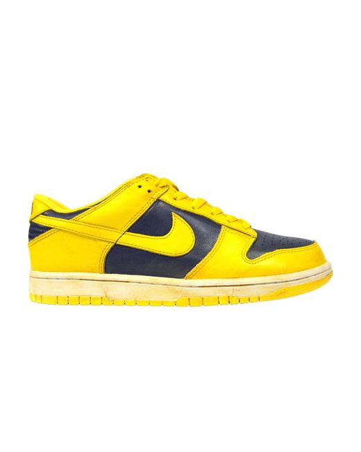 Nike Dunk Low Vintage in Yellow for Men Lyst