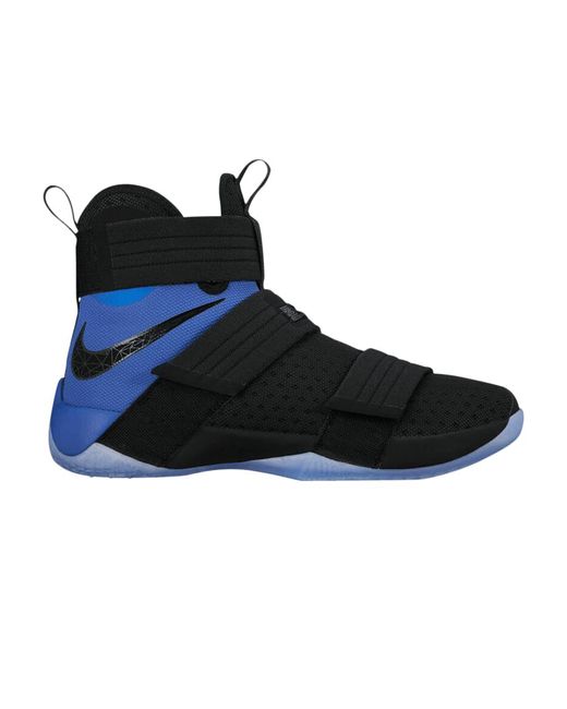 Nike Lebron Soldier 10 Sfg 'black Blue' for Men | Lyst