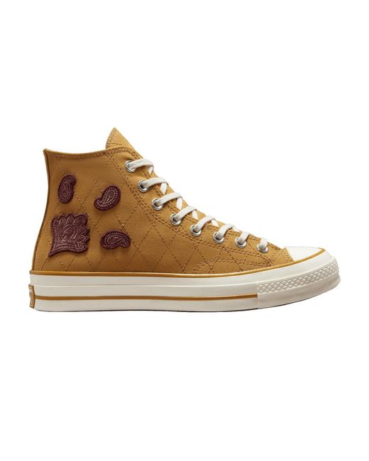Converse Chuck 70 High 'crafted Patches - Burnt Honey' in Brown for Men |  Lyst