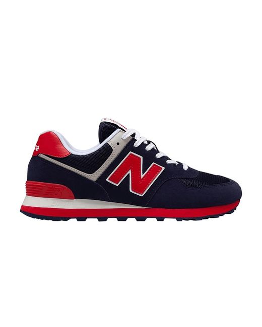 new balance 574 pigment with team red