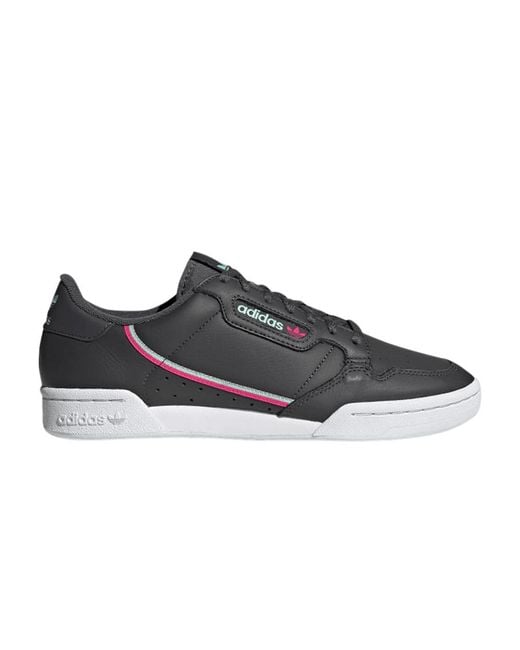 adidas Continental 80 'grey Shock Pink' in Black for Men | Lyst