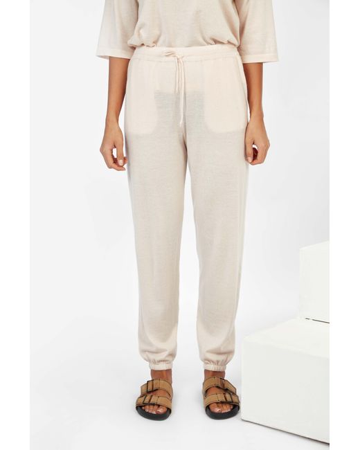 Gobi Cashmere Silk Cashmere Joggers | Lyst