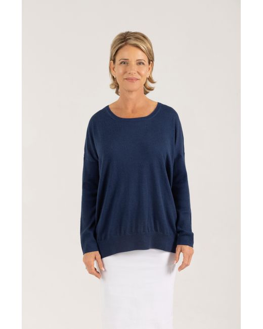 Silk cashmere relaxed sweater Clearance