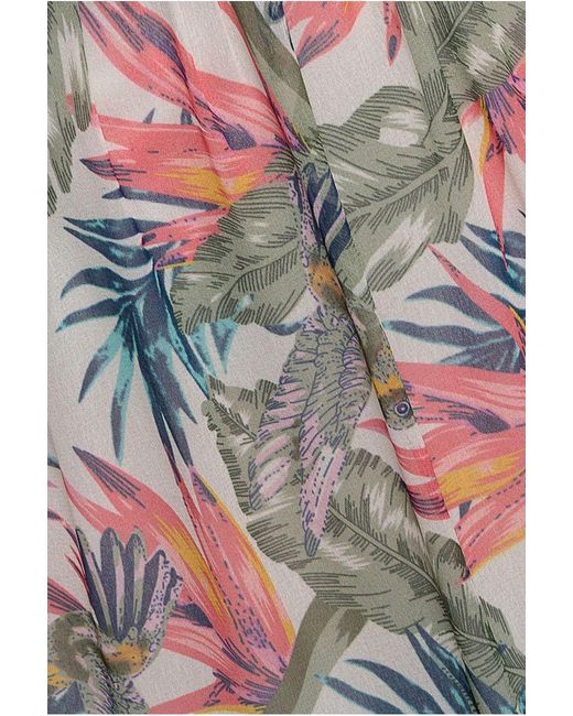 City Goddess Multicolor Bandeau Printed Maxi
