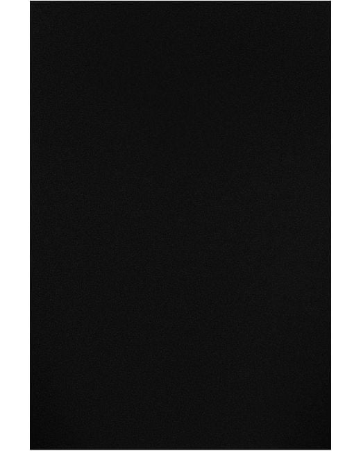 Goddiva Black Bardot Pleated Midi Dress