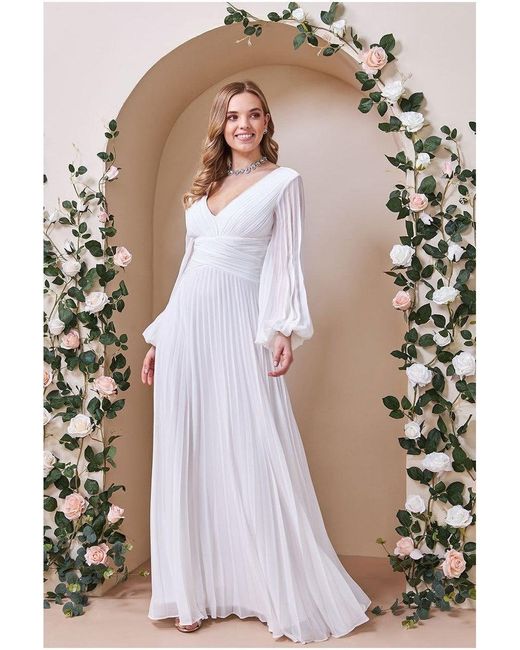 wedding dress balloon sleeves