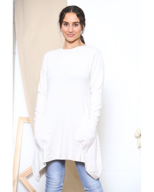 Lucy Sparks Synthetic Beige Oversized 