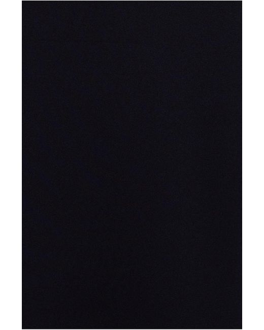 Goddiva Blue Petite Satin Multi-Tie Halterneck Maxi Dress