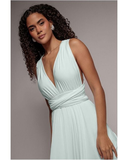 Goddiva Multicolor Multiway Mini Dress