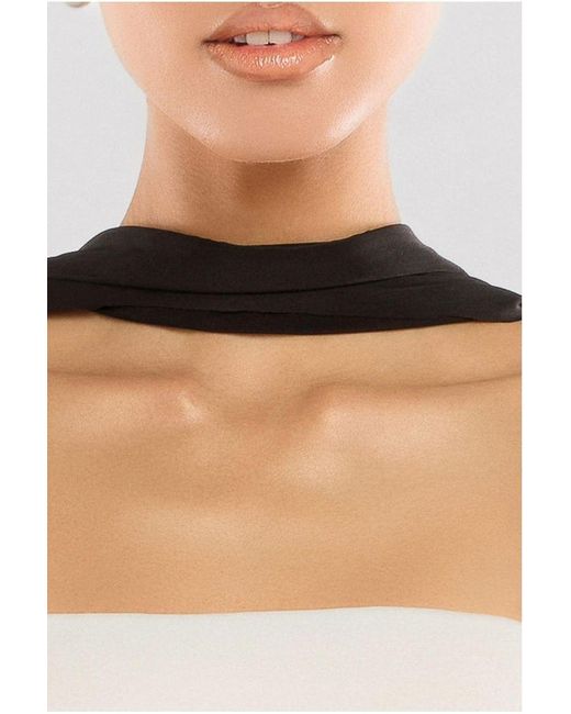 Goddiva Green Soft Touch Jersey Scarf
