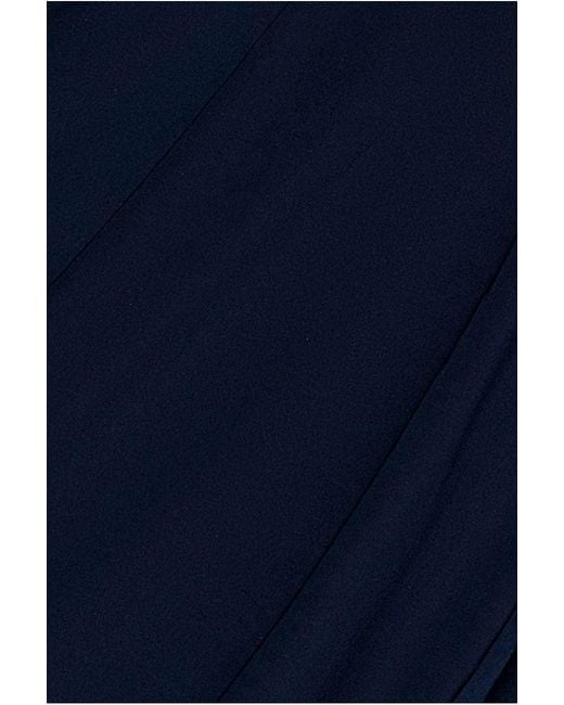 Goddiva Blue Short Sleeve Wrap Mini Dress