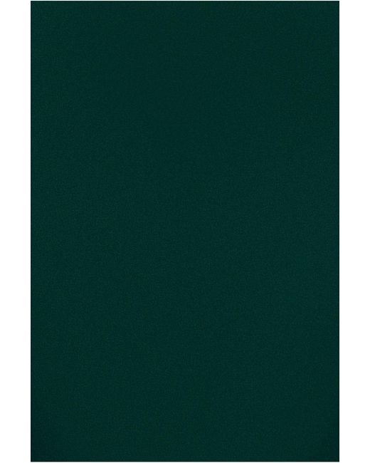 Goddiva Green Bardot Pleated Midi Dress