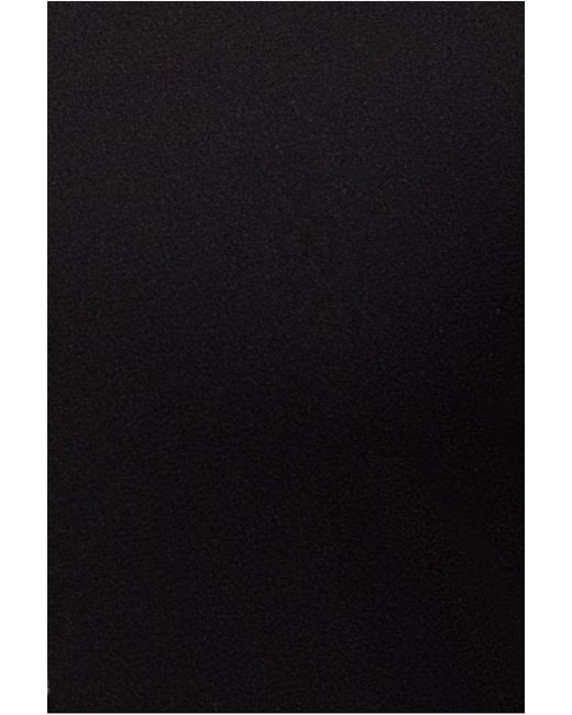 Goddiva Black Embellished Bow Mermaid Halter Maxi Dress
