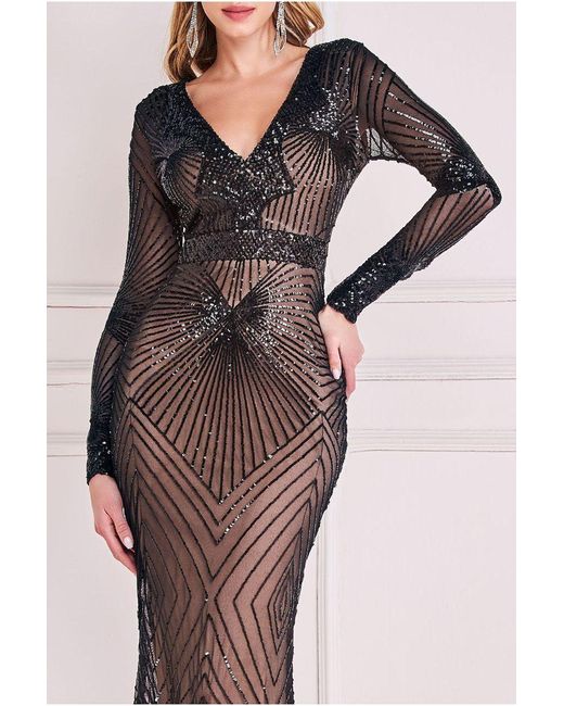 Goddiva starburst dress 2025