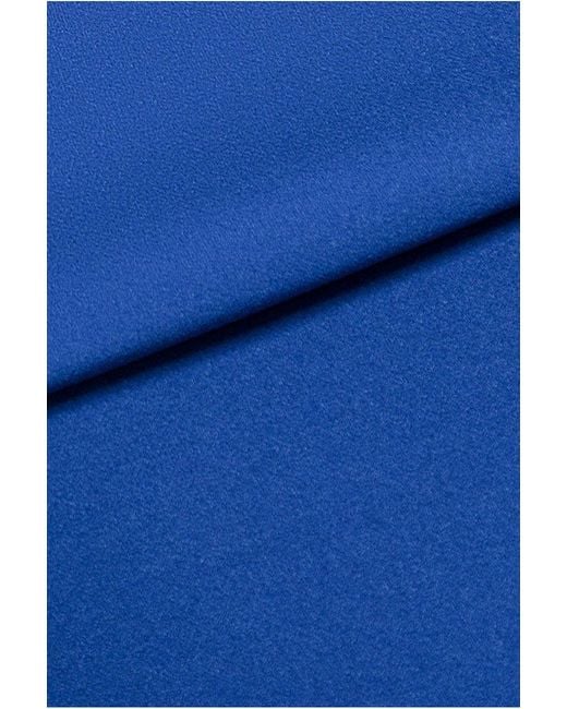 Goddiva Blue One Shoulder Scuba Jumpsuit