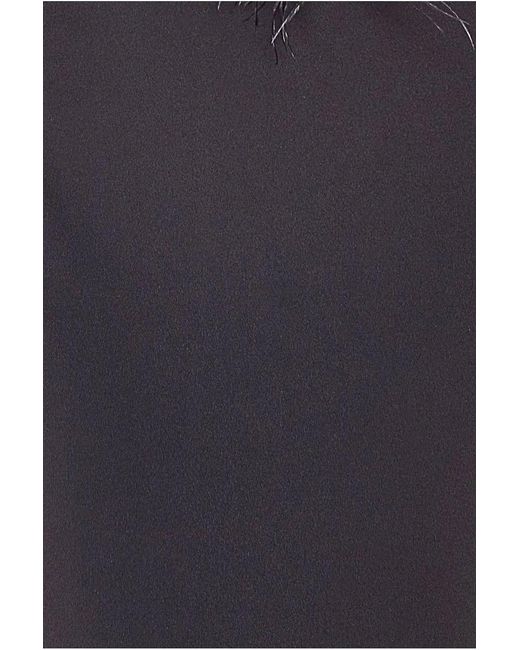Goddiva Black Diamante Fishnet Cowl Back Midi