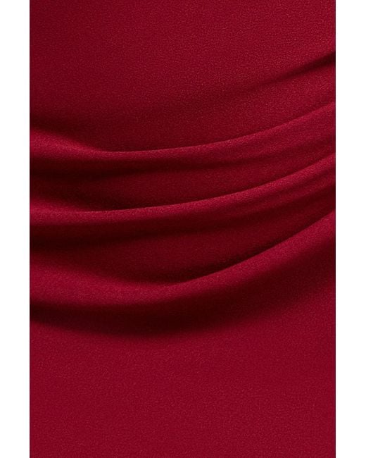 Goddiva Pink Off The Shoulder 3D Puffed Sleeve Sweetheart Maxi Dress