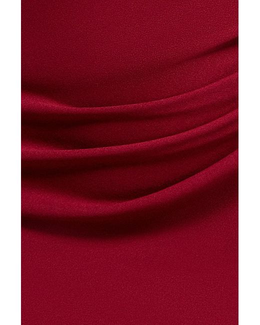 Goddiva Pink Off The Shoulder 3D Puffed Sleeve Sweetheart Maxi Dress