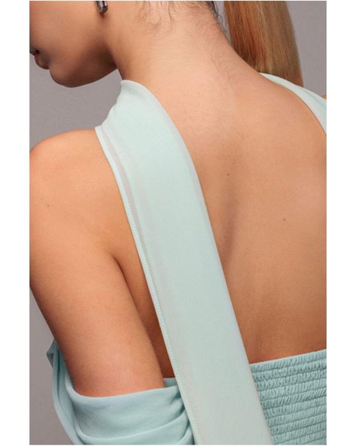 Goddiva Gray Chiffon Scarf