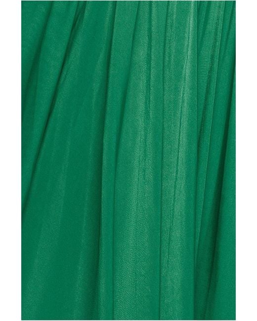 Goddiva Green Soft Touch Multiway Skater Mini Dress