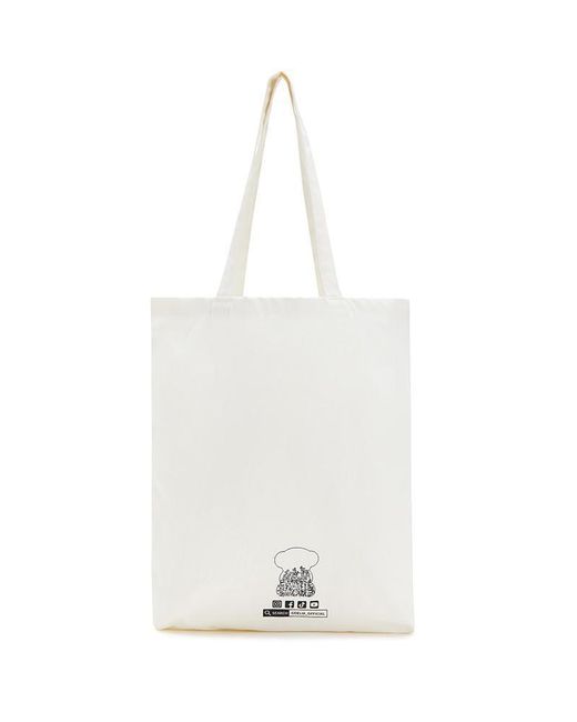 GOELIA White Eco-Friendly Tote Bag