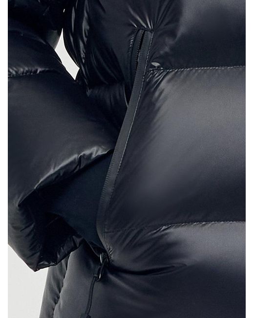 GOELIA Blue Windproof Warm Hooded Goose Down Jacket