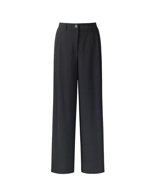 GOELIA Blue Stretch Full Length Pants