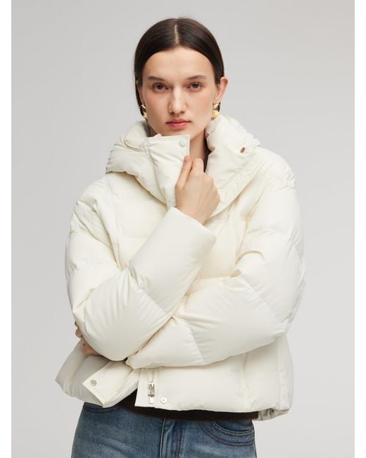 GOELIA Natural Windproof Hooded Goose Down Jacket