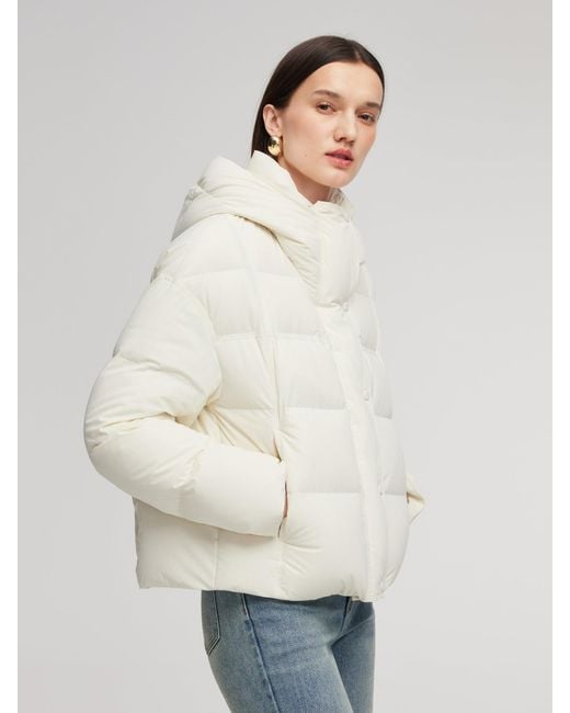 GOELIA Natural Windproof Hooded Goose Down Jacket