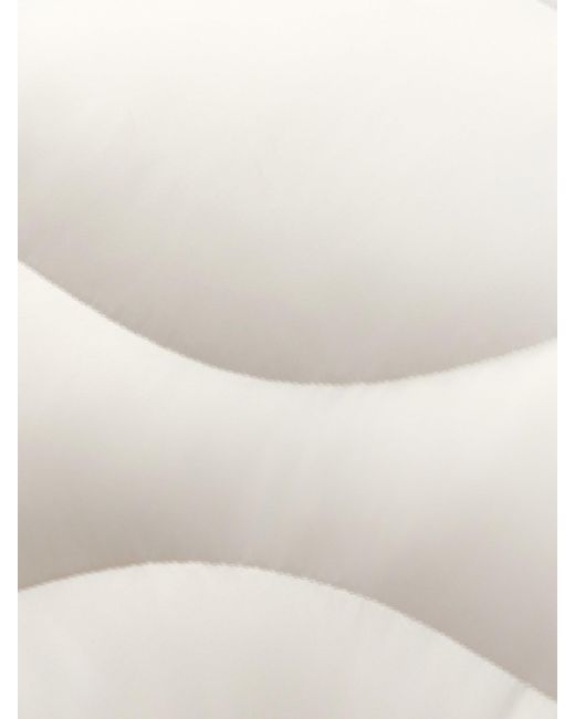 GOELIA White Windproof Magnetic Snap Goose Down Jacket