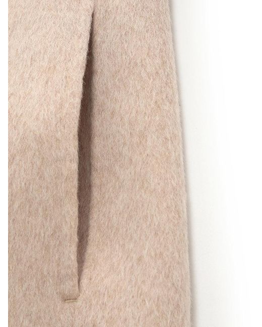 GOELIA Natural Wool Alpaca Overcoat