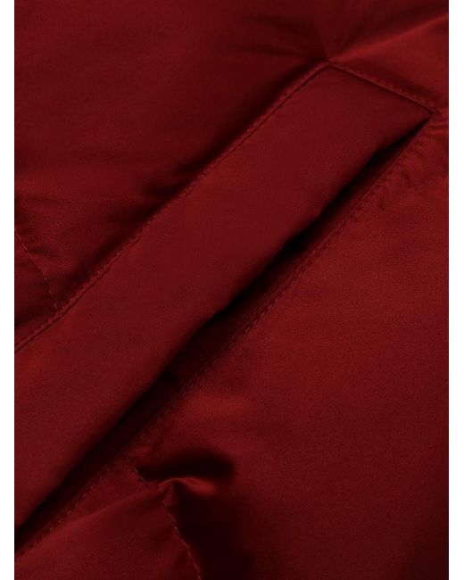 GOELIA Red Short Cheongsam Button Goose Down Garment