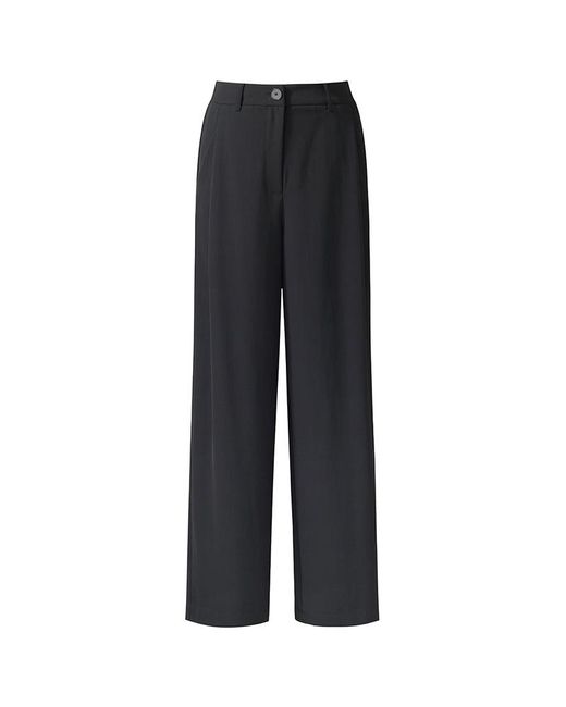 GOELIA Blue Stretch Full Length Pants