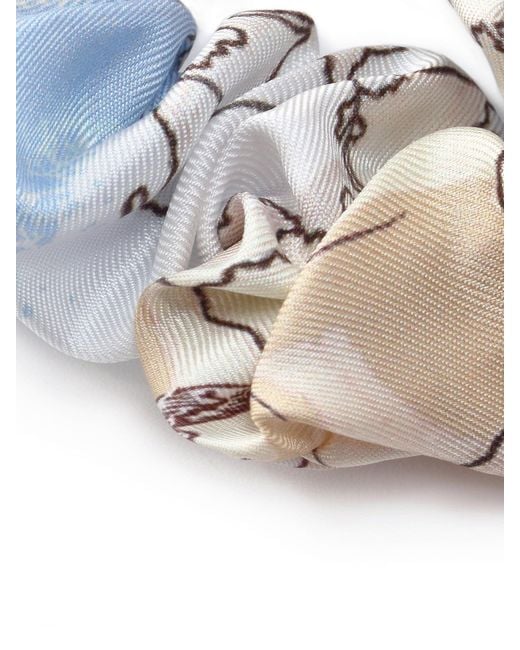 GOELIA White Scrunchie