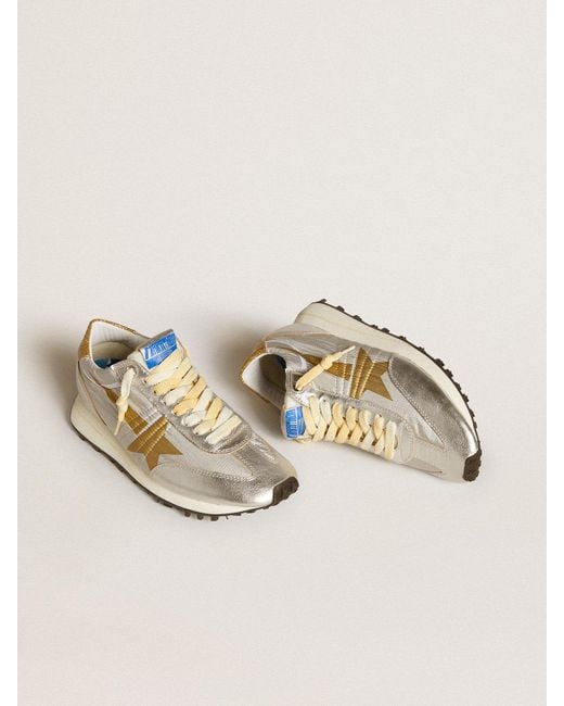 Golden Goose Marathon With Ripstop Nylon Upper And Star in