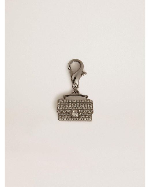 Golden Goose Deluxe Brand Natural Purse-Shaped Charm