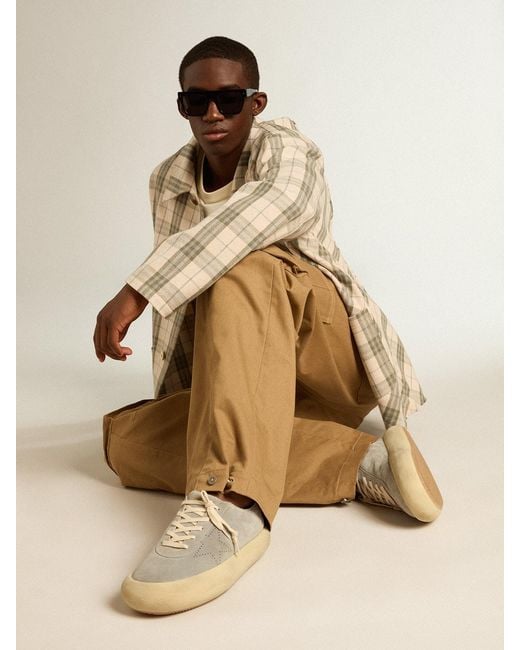 Golden Goose Men's Natural Space-Star Shoes