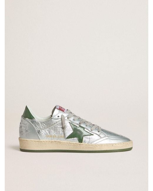 Ball Star Donna di Golden Goose Deluxe Brand in Metallic