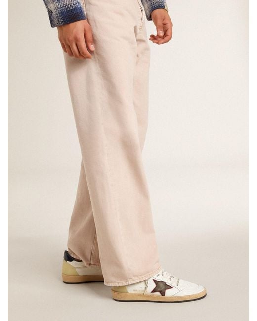 Ball Star Uomo Ltd Con Stella di Golden Goose Deluxe Brand in Natural da Uomo